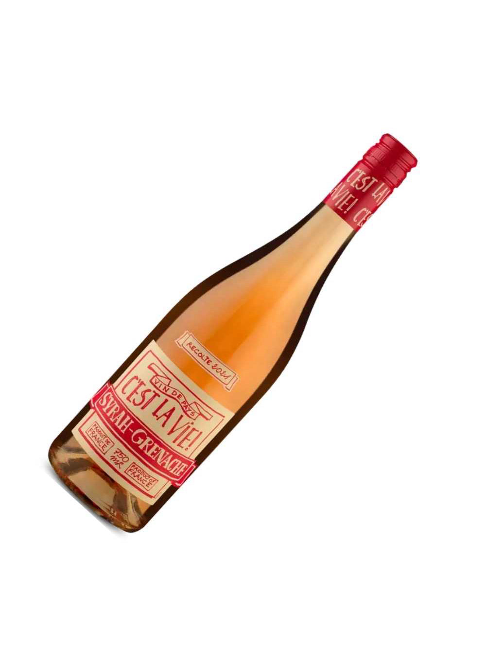 Kit 2 Garrafas Vinho Rose Albert Bichot C'est La Vie 750ml