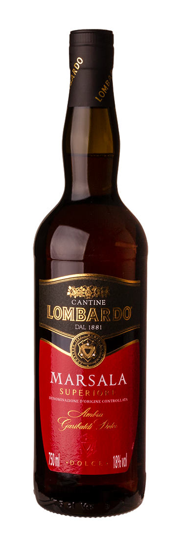 Vinho Italiano Lombardo Marsala Superiore Ambra Dolce 750ml