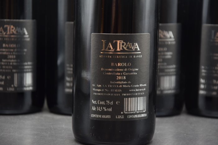 BAROLO LA TRAVA 2018