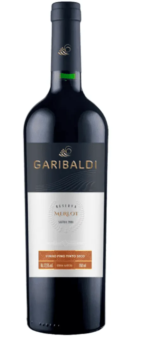 Vinho Garibaldi Merlot Tinto Seco 750ml