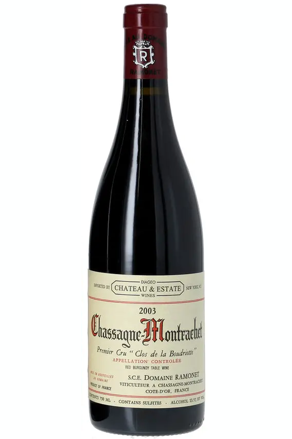 Domaine Ramonet Chassagne-Montrachet 1er Cru "Clos de la Boudriotte" Rouge 2003