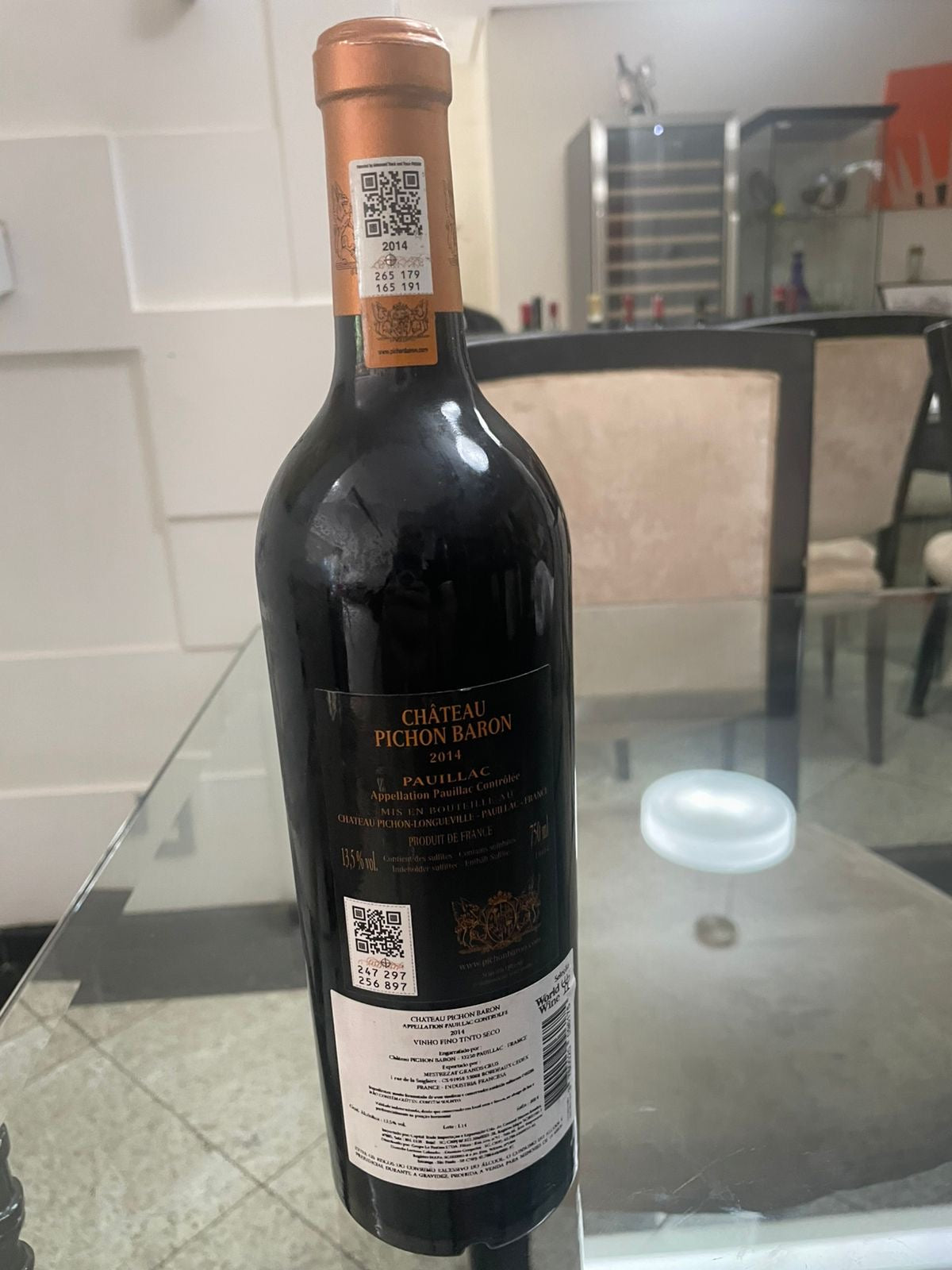 Pichon Baron Pichon Longueville 2014