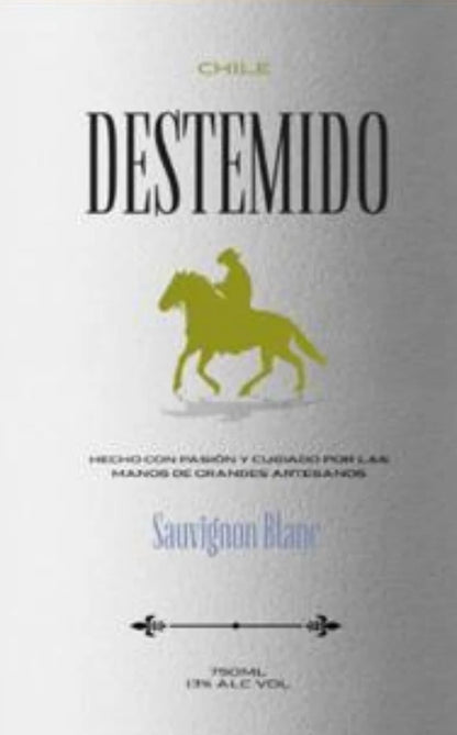 Destemido Sauvignon Blanc - Pack com 6 garrafas