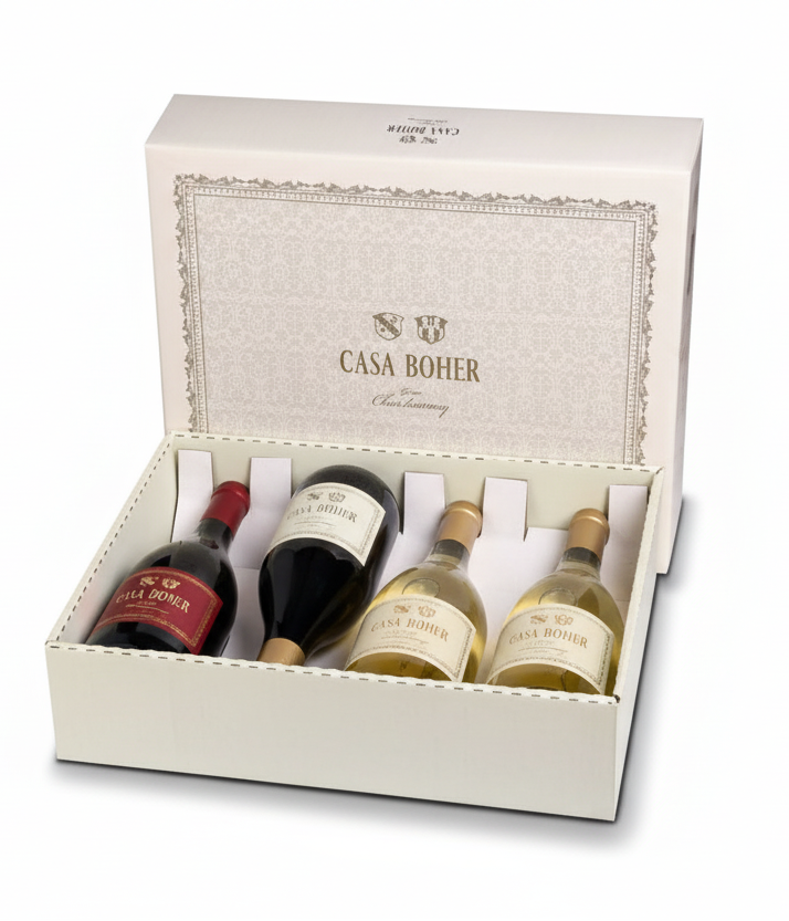 Casa Boher Gran Chardonnay - Caixa com 4