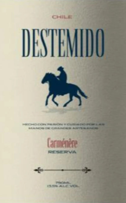 Destemido Carmenere Reserva - Pack com 6 garrafas