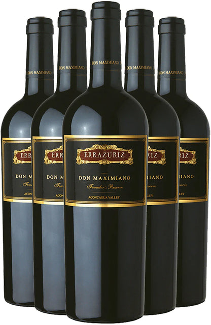Errazuriz Don Maximiano Founders Reserve 750 Ml - Caixa com 6
