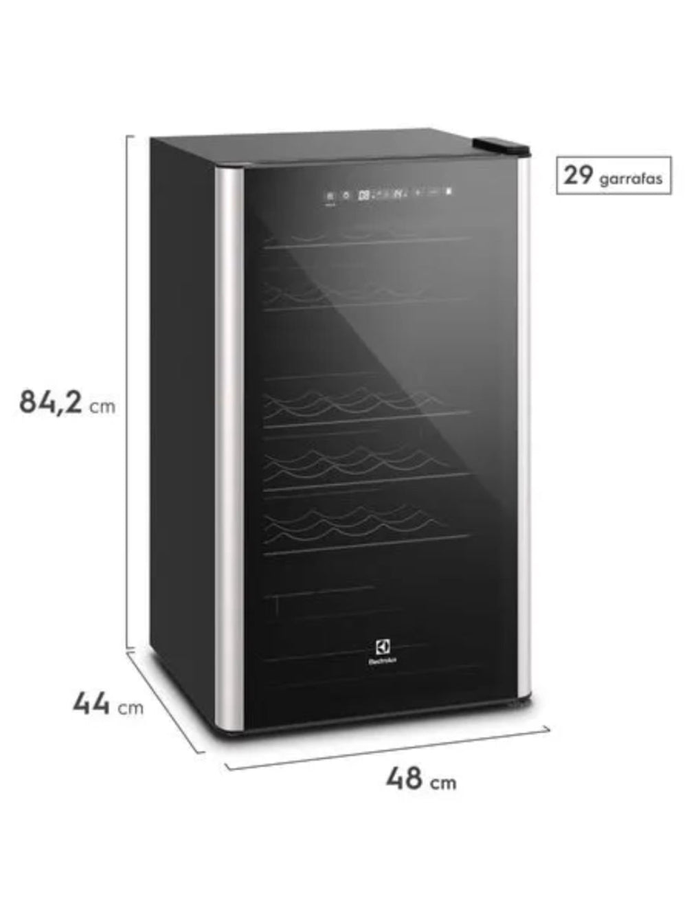 Adega Electrolux WDF29 29 Garrafas Preta