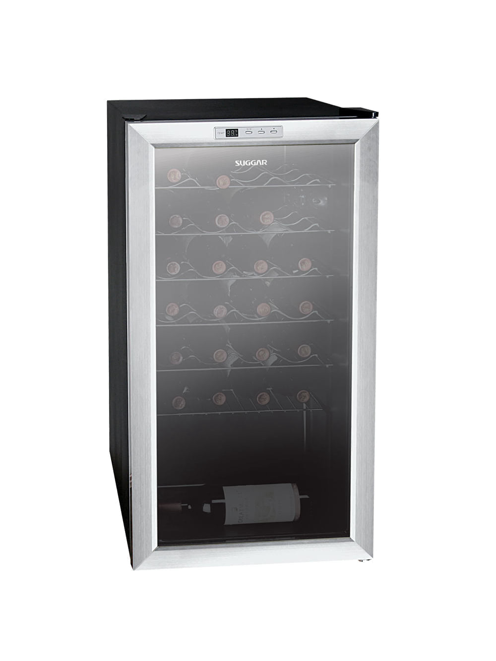 Adega Suggar AD2711IX Climatizada Toulouse 29 Garrafas Inox