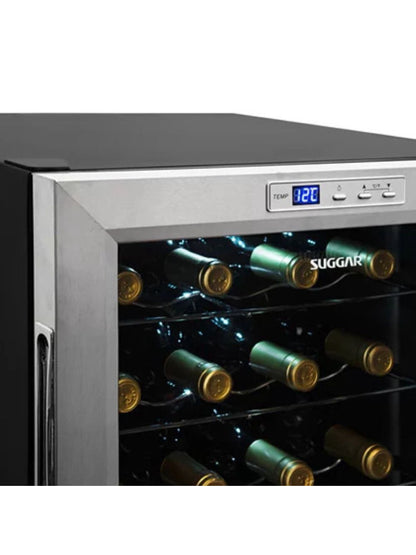 Adega Suggar AD2711IX Climatizada Toulouse 29 Garrafas Inox