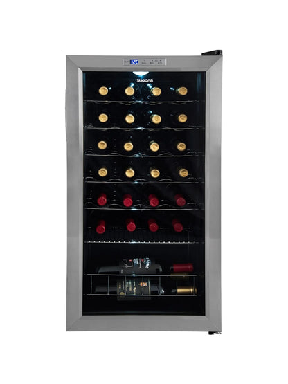 Adega Suggar AD2711IX Climatizada Toulouse 29 Garrafas Inox