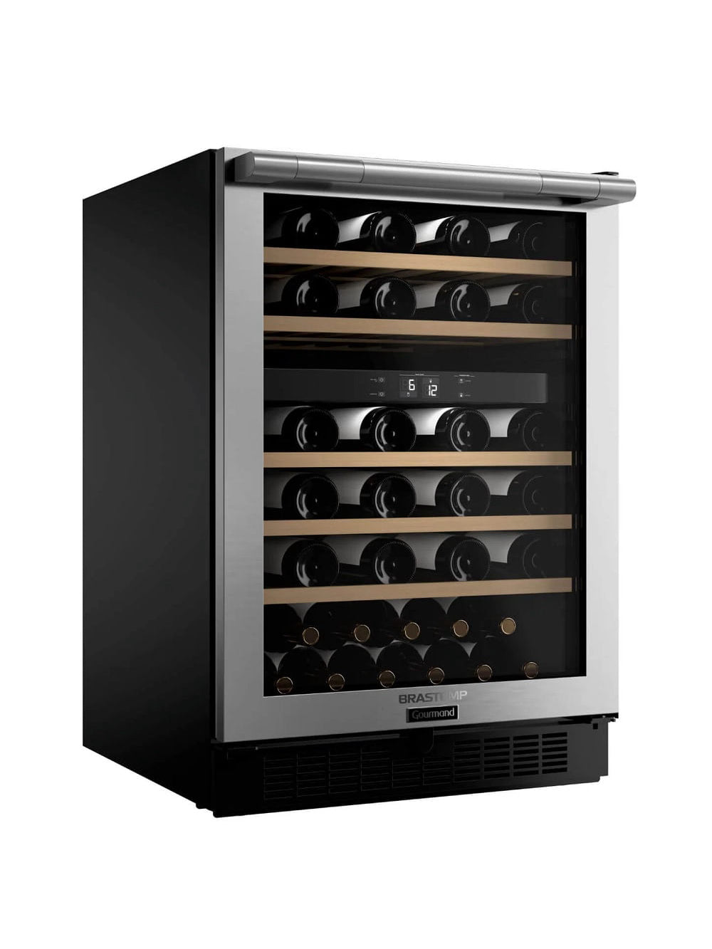 Adega Brastemp 51 Garrafas Dual Zone Inox 110V BZB51AEANA