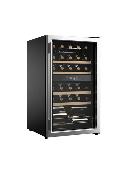 Adega Brastemp 33 Garrafas Dual Zone Inox 220V BZB33BEBNA