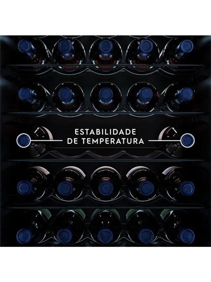 Adega Electrolux 24 Garrafas WSF24 Preta 110V 01242WBA135
