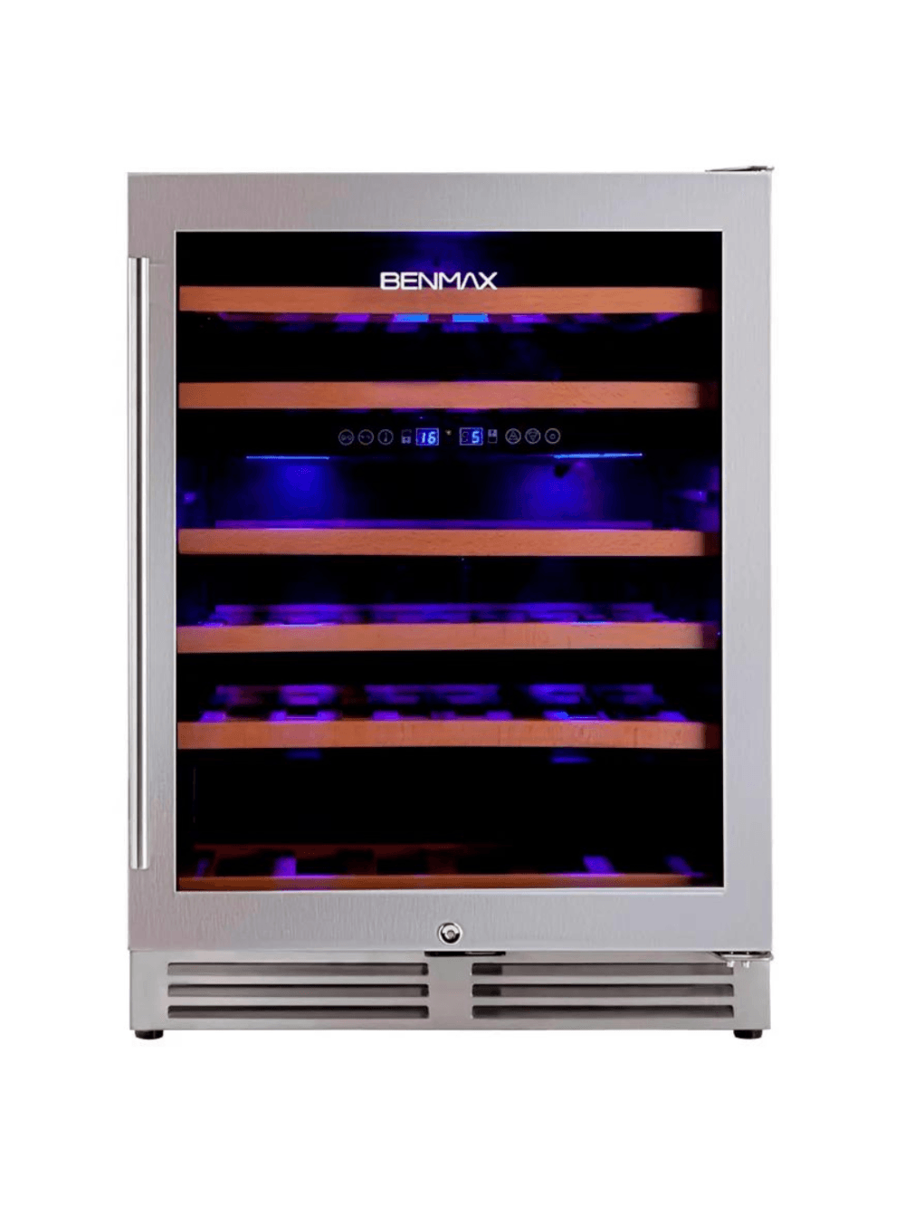 Adega de Embutir Benmax BAC51 RL Dual Zone Inox