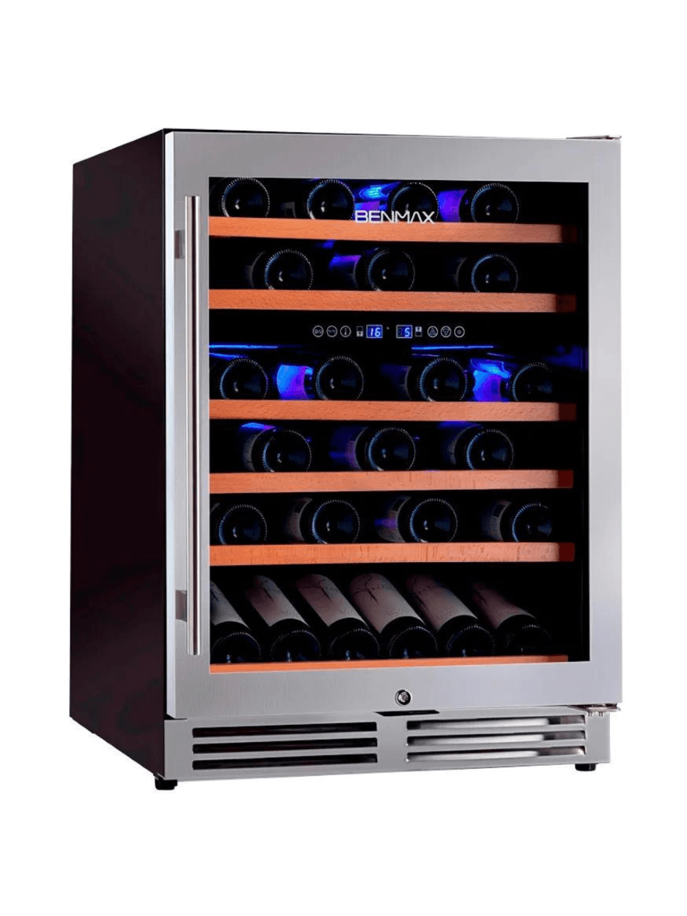 Adega de Embutir Benmax BAC51 RL Dual Zone Inox