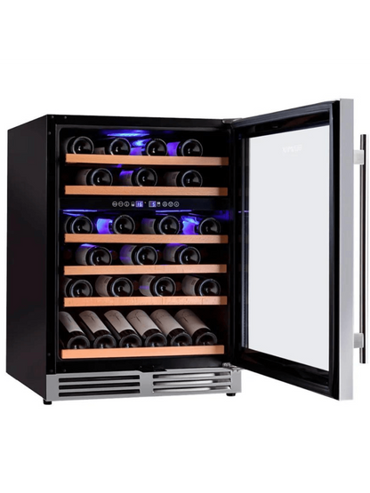 Adega de Embutir Benmax BAC51 RL Dual Zone Inox