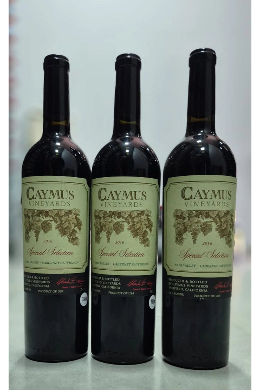 CAYMUS VINEYARDS SPECIAL SELECTION 2016