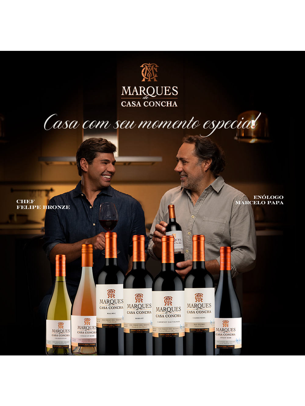 Vinho Chileno Marques De Casa Concha Merlot - Concha Y Toro