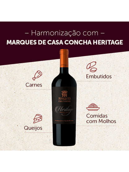 Marques De Casa Concha Heritage Cabernet Sauvignon 750Ml