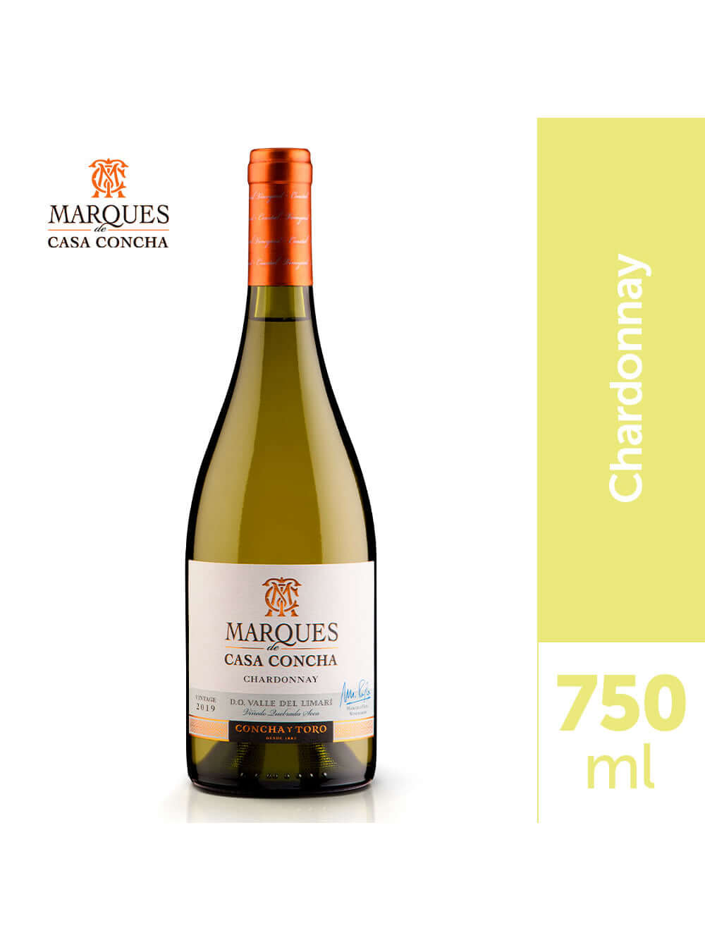 Marques De Casa Concha Chardonnay 750Ml