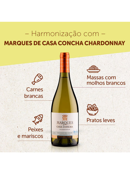 Marques De Casa Concha Chardonnay 750Ml