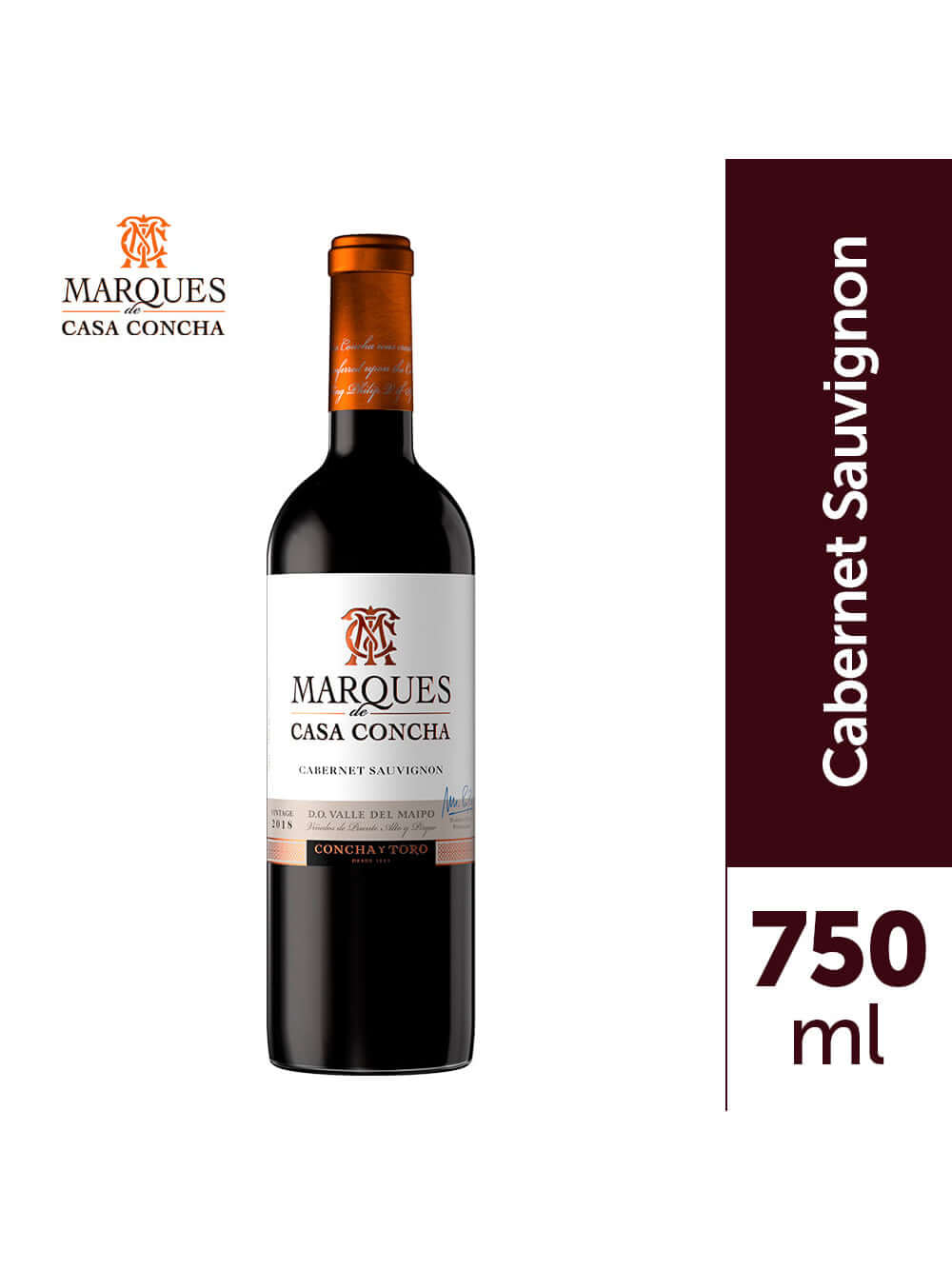 Vinho Chileno Marques De Casa Concha Cabernet Sauvignon