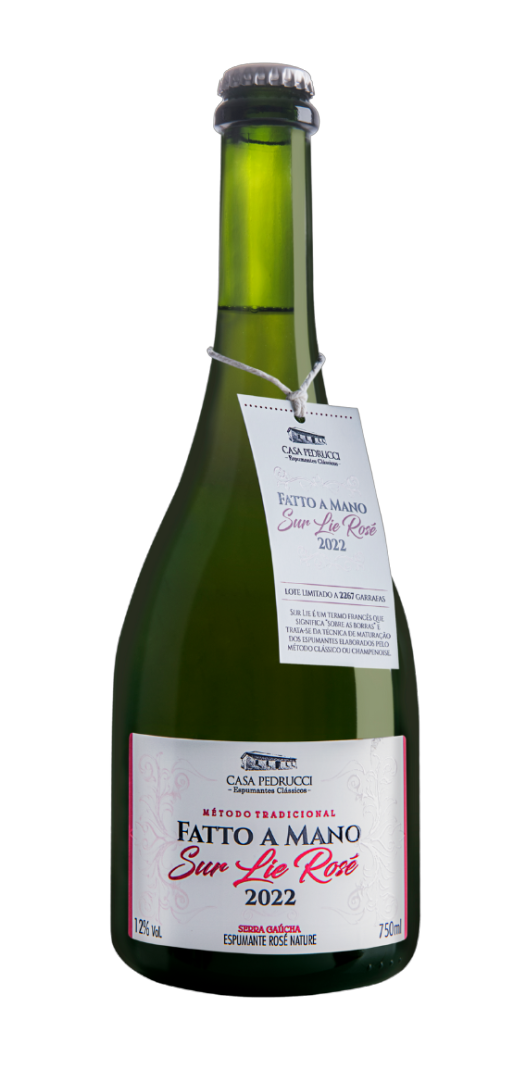 ESPUMANTE FATTO A MANO SUR LIE ROSÉ