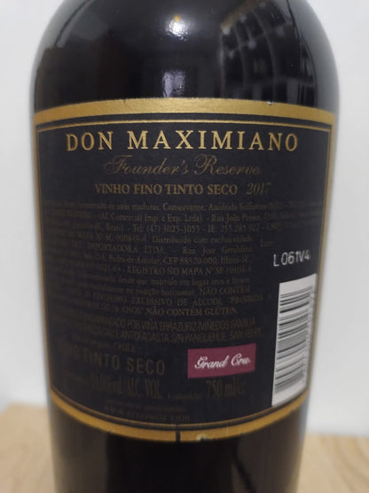 Errázuriz Don Maximiano Founder’s Reserve 2017