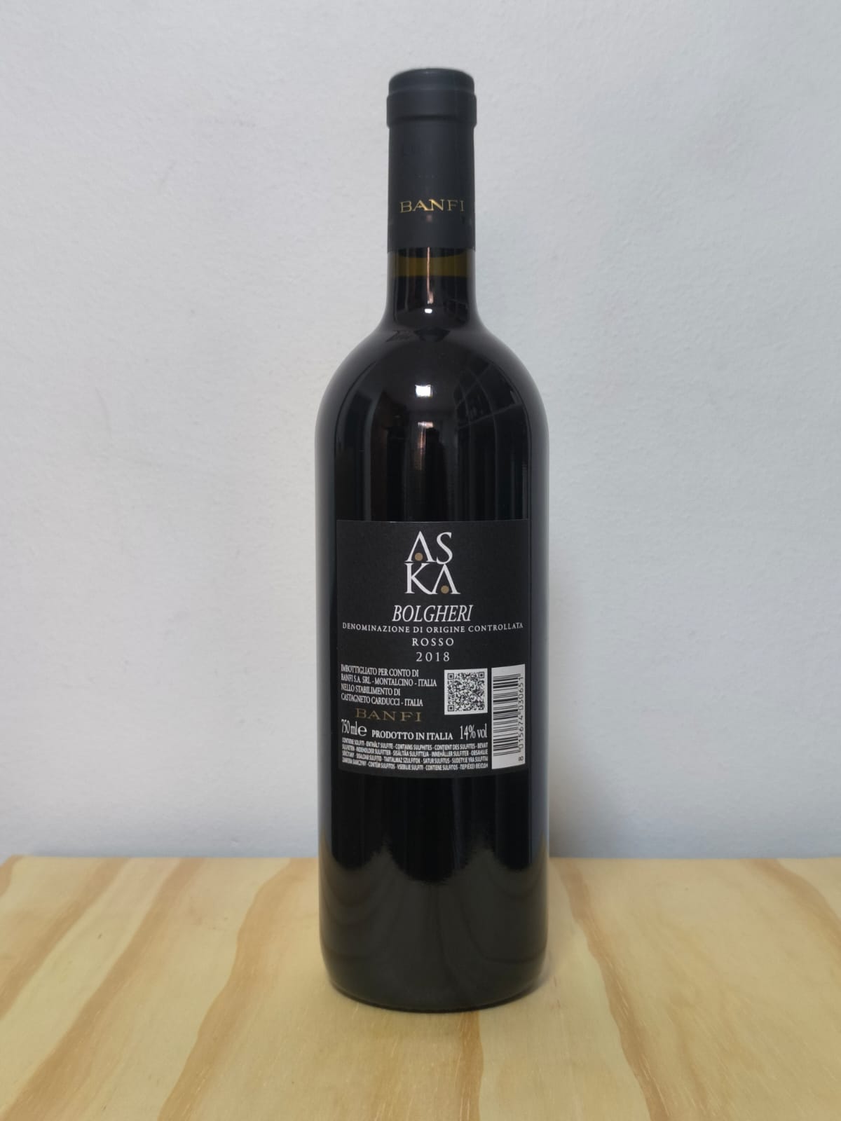 Aska Bolgheri 2018 – Toscana, Itália (750 ml)