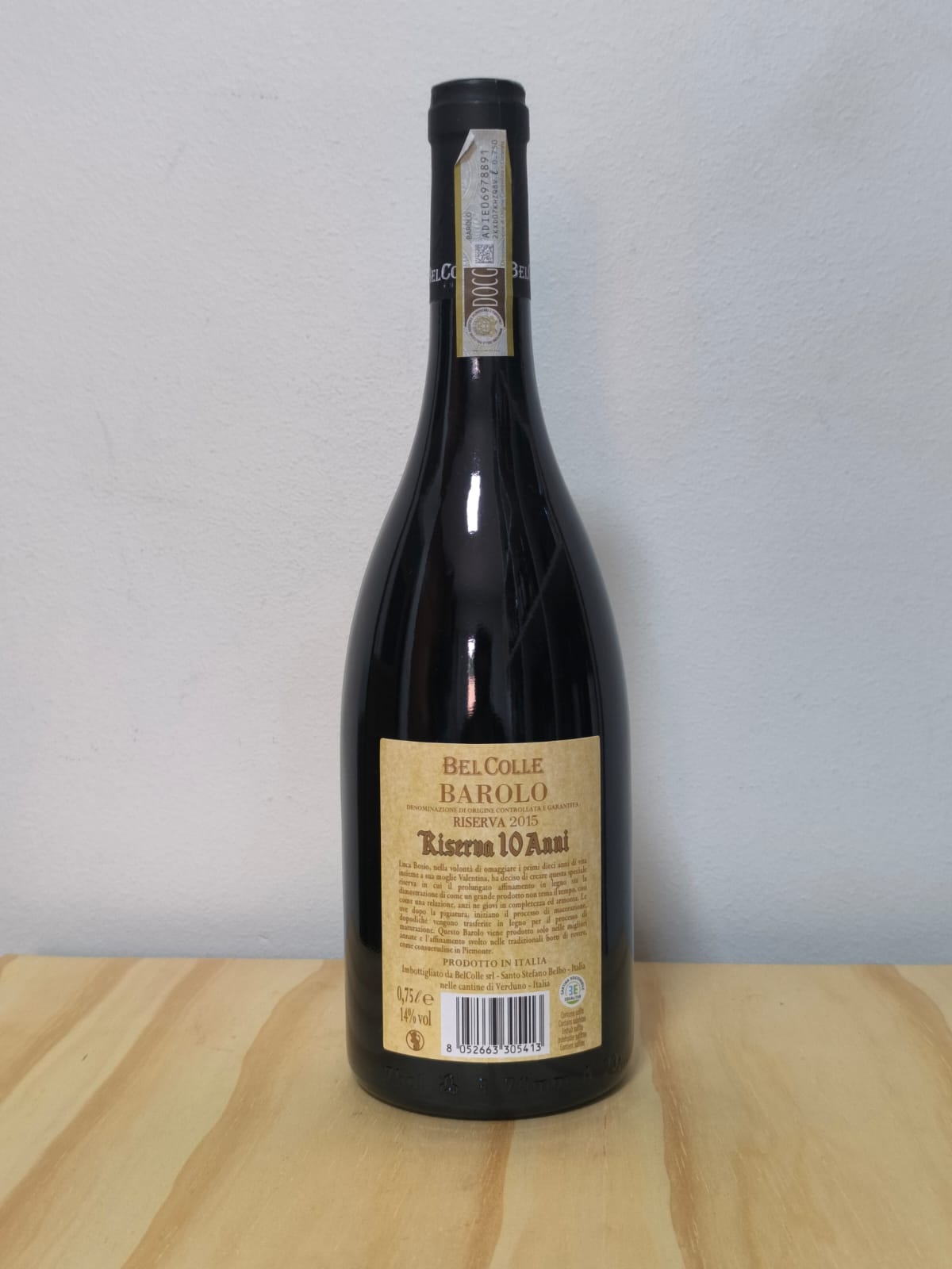 Barolo Riserva 10 Anni 2015 – Bel Colle | Piemonte, Itália (750 ml)