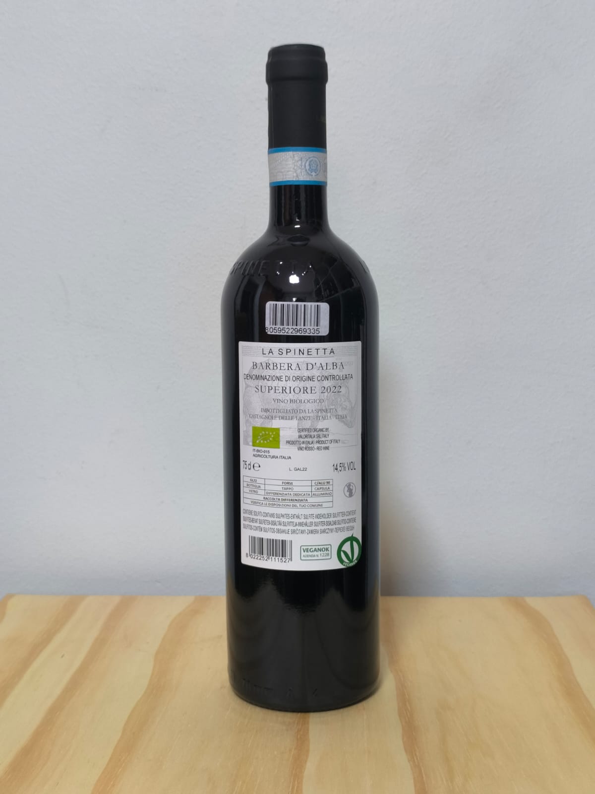 Barbera d’Alba Gallina 2022 – Piemonte, Itália (750 ml)