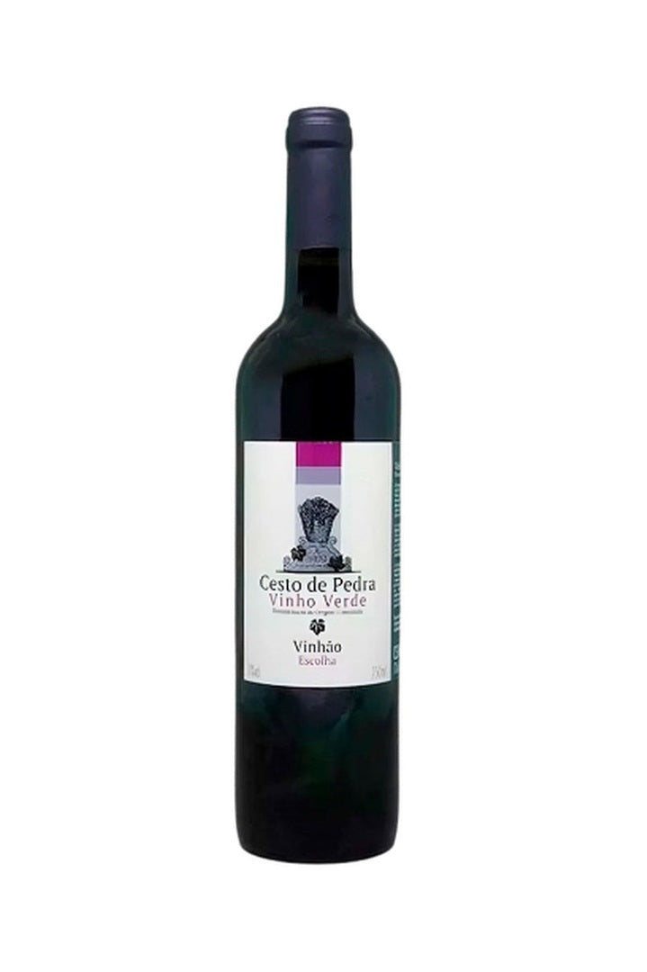 Cesto de Pedra Verde Tinto Vinho - Português