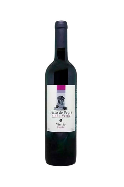 Cesto de Pedra Verde Tinto Vinho - Português