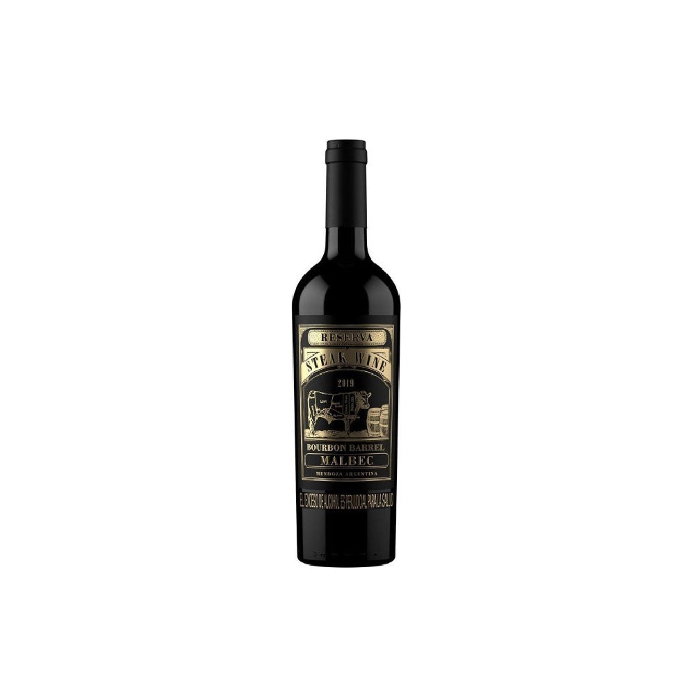 Steak Wine Reserva Bourbon Malbec - Argentino