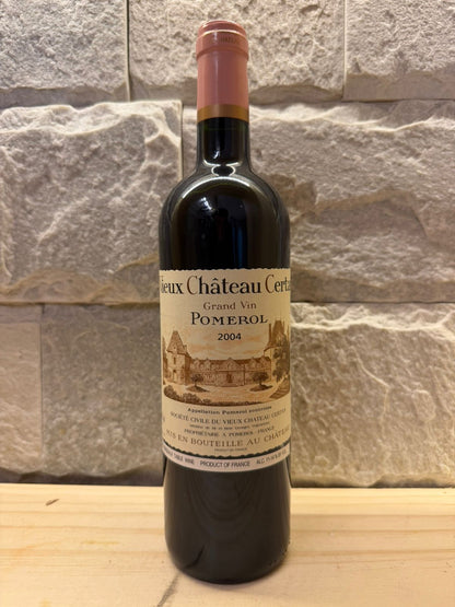 Vieux Chateau Certan Pomerol 2004