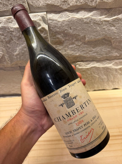 Louis Trapet Chambertin Grand Cru 1989