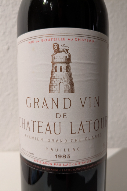 Chateau Latour 1983