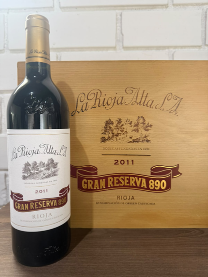 La Rioja Alta Gran Reserva 890 2011