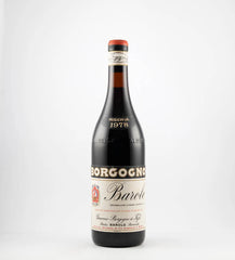 BAROLO RISERVA BORGOGNO, 1978
