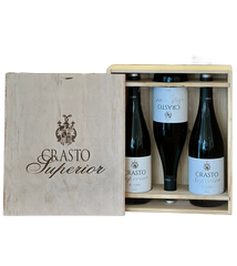 Kit Crasto Superior 2022 – 3 garrafas + caixa de madeira