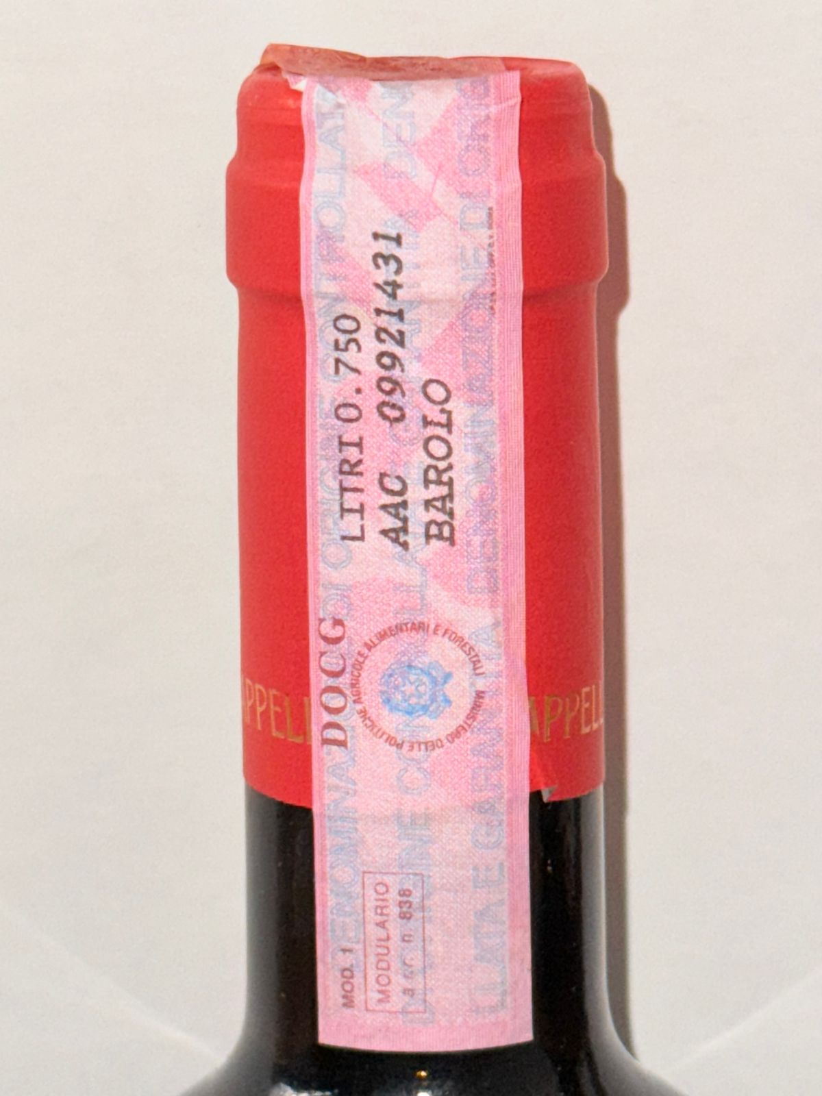 Barolo Cappellano Otin Fiorin Piè Rupestris 2005