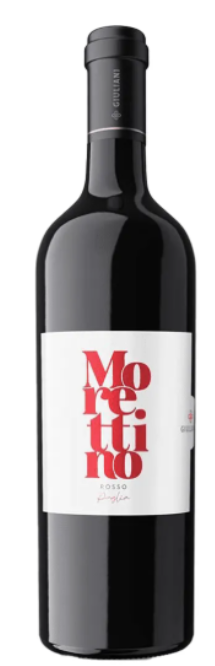 Morettino Puglia IGT Rosso (Primitivo e Malvasia Nera) Orgânico 2020