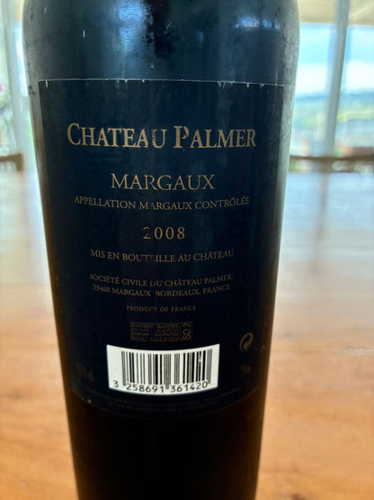 Chateau Palmer 2008