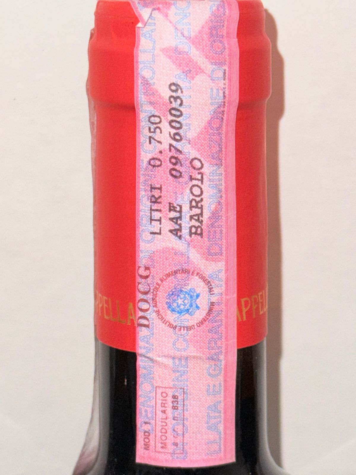 Barolo Cappellano Otin Fiorin Piè Rupestris 2006