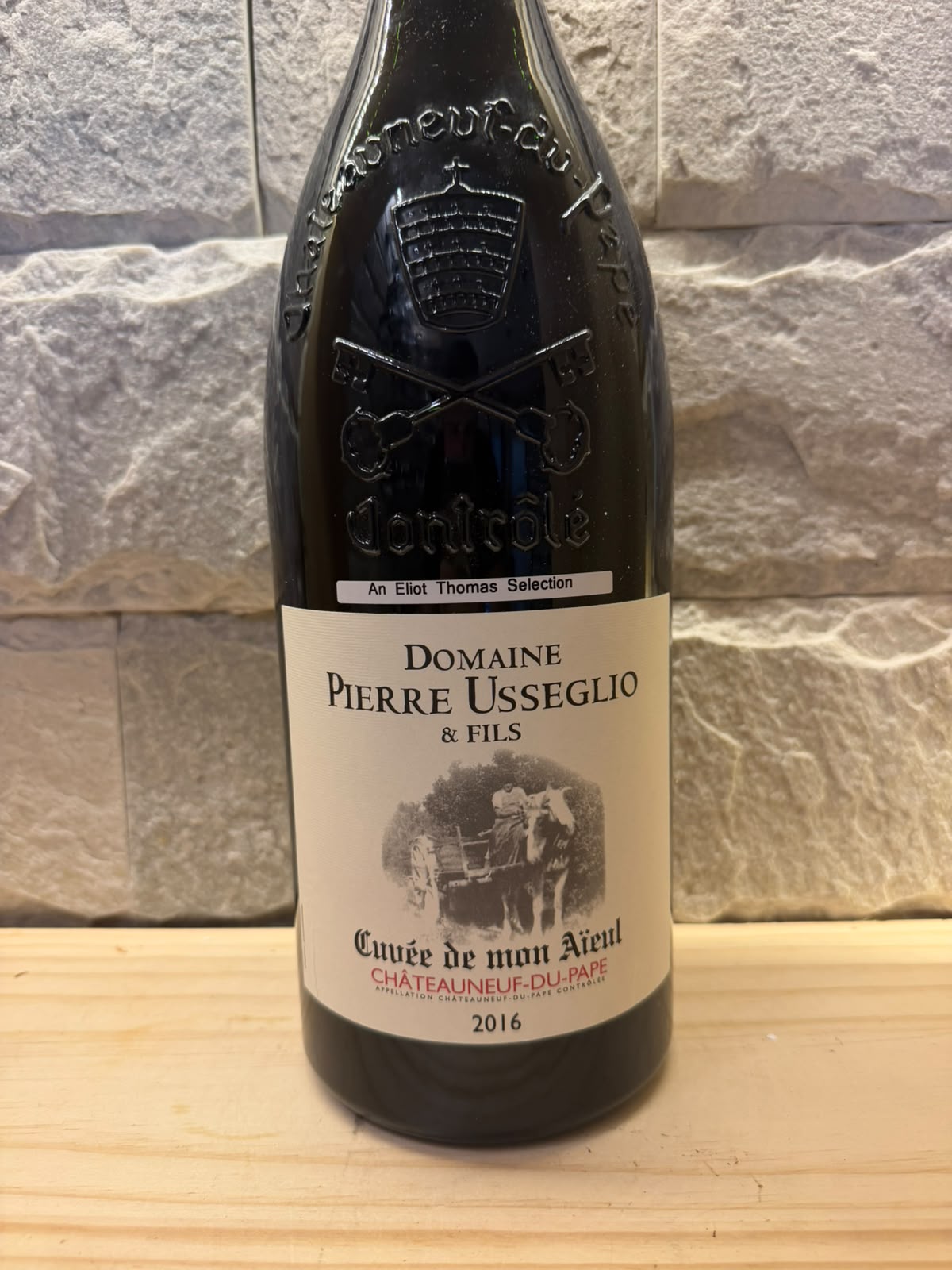 Domaine Pierre Usseglio et Fils Chateauneuf-du-Pape Cuvee de Mon Aieul 2016 Double Magnum (3 LT)