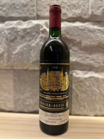 Chateau Palmer 1986