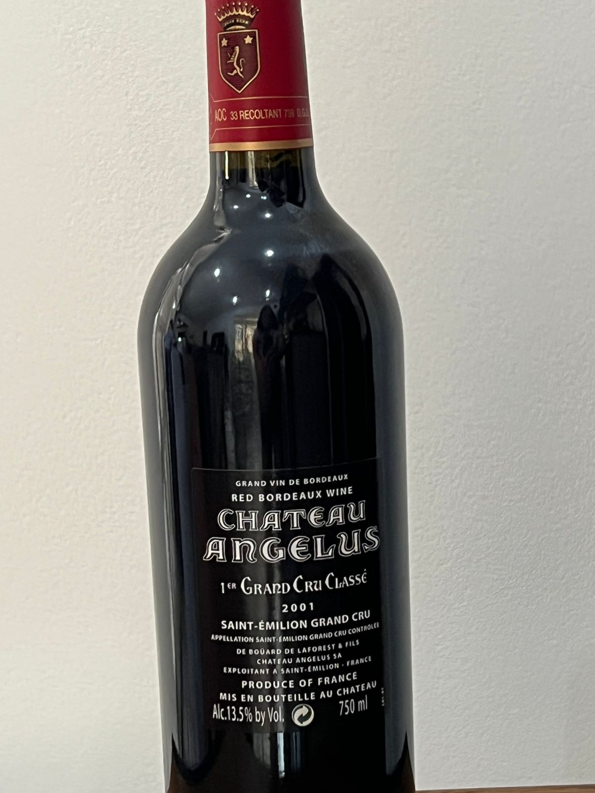 Chateau Angelus 2001