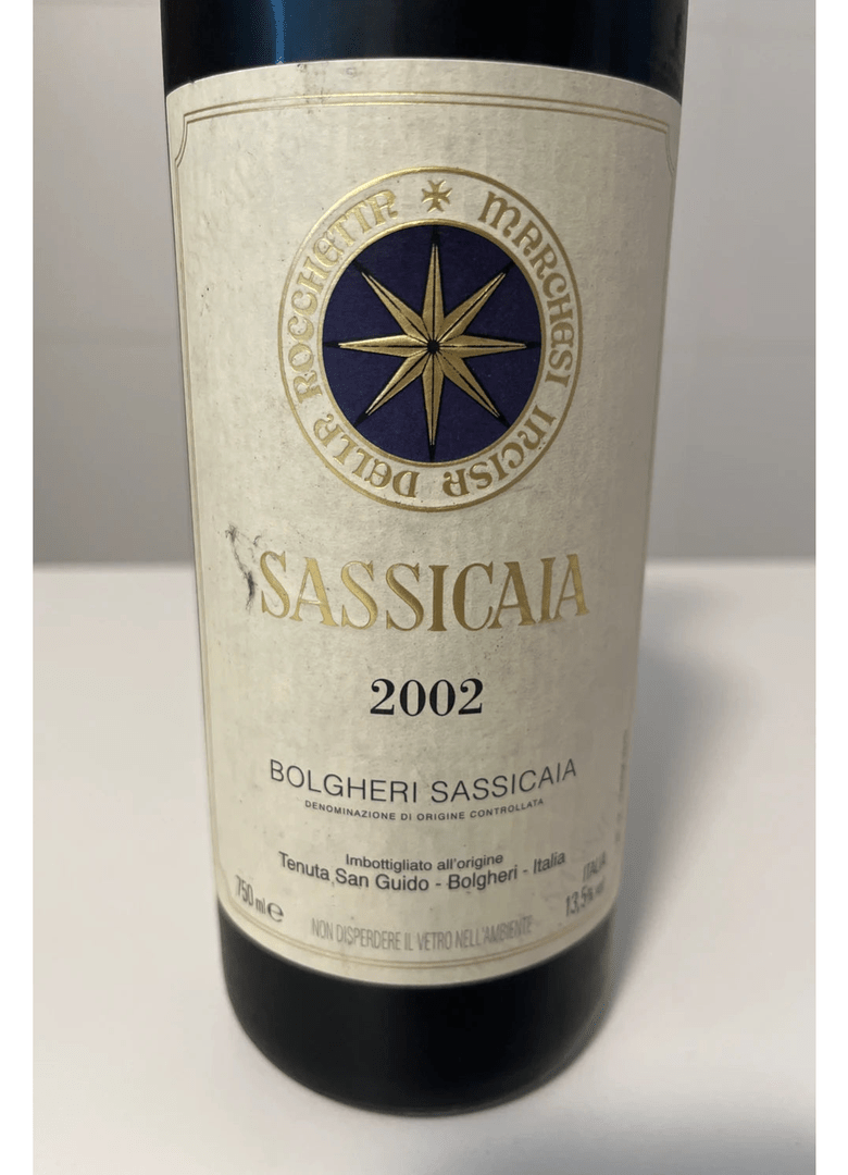 Sassicaia Bolgheri 2002