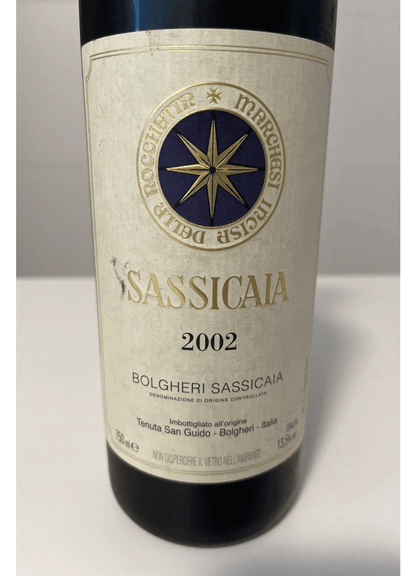 Sassicaia Bolgheri 2002