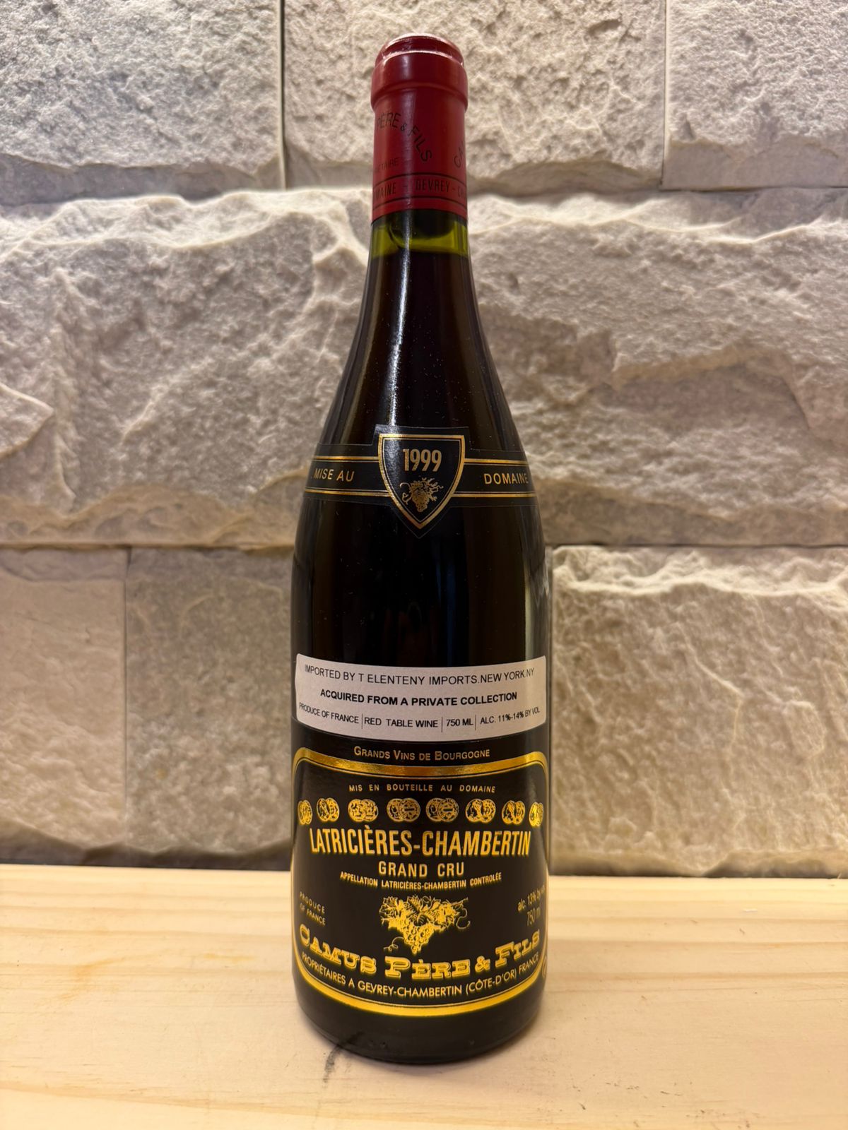 Latricieres-Chambertin Grand Cru Camus Père & Fils 1999
